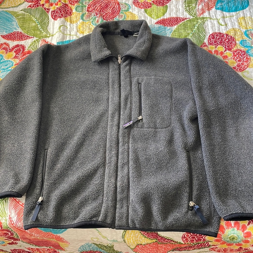 PATAGONIA Synchilla fleece jacket mens large